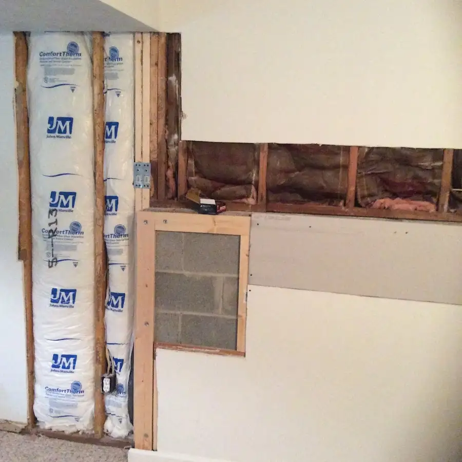 Wall insulation replacement during Structural Drying in Bonadelle Ranchos